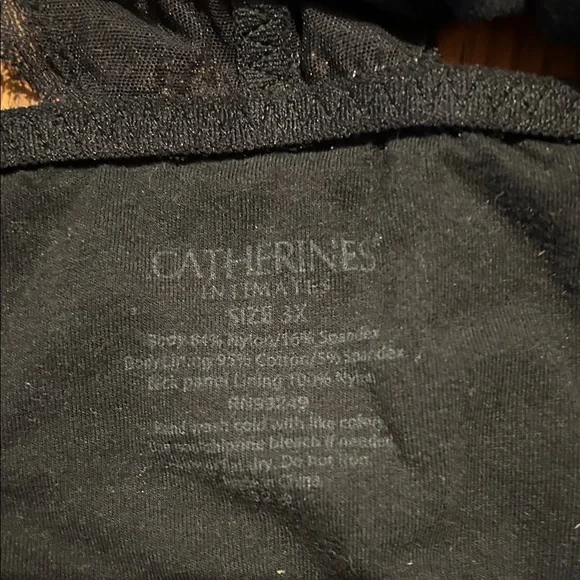 Catherines Black Lace Bralette - Picture 2 of 2